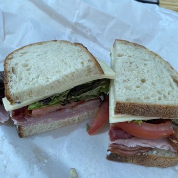 Mother's Kitchen - The Dagwood on sourdough with cheese added - Sandwiches Near Me - Bar Harbor, Maine Mother's Kitchen - The Dagwood on sourdough with cheese added - Sandwiches Near Me - Bar Harbor, Maine