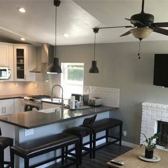 ACS Cabinets & Countertops - a kitchen and living room - Cabinetry Near Me ACS Cabinets & Countertops - a kitchen and living room - Cabinetry Near Me