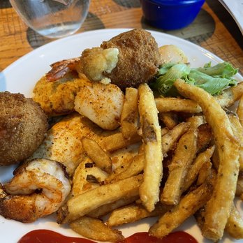 The Surry Seafood - 1/2 seafood platter. - Seafood Near Me - Surry, Virginia The Surry Seafood - 1/2 seafood platter. - Seafood Near Me - Surry, Virginia