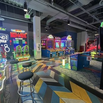 Round1 Bowling & Arcade - Burbank - Inside (back of arcade) - Bowling Near Me - Burbank, California Round1 Bowling & Arcade - Burbank - Inside (back of arcade) - Bowling Near Me - Burbank, California