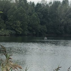 Lake Chaminwood - Person in boat fishing