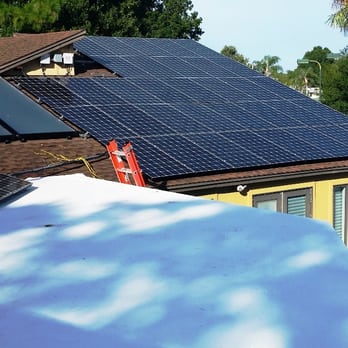 Advantage Roofing  - Solar PV power and Hot water work well together to bring you to net zero energy - Solar Installation Near Me - Tampa, Florida