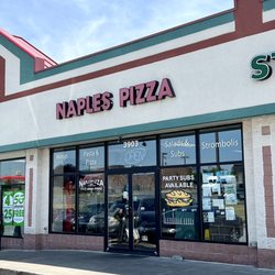Naples Pizza - Union Deposit - Storefront. Sandwiched between a Jimmy John's and a Starbucks. Skip those and GO HERE. Amazing hot cheesesteaks and subs!