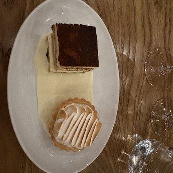 Allora - Tiramisu and lemon crostada - Wine Bars Near Me - Sacramento, California