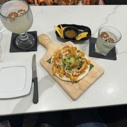Casa Blanca - We ordered the corn cake as a starter and we were both blown away by the presentation and flavor.