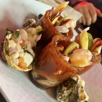 Mariscos La Chula - Downey - Oyster Shooters - Seafood Near Me - Downey, California