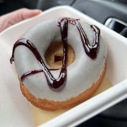 Mikiko Mochi Donuts - Black sesame w Jam