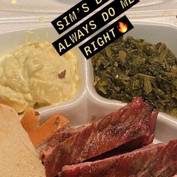 Sim's Bar-B Que - a tray of food - Barbeque Near Me - Little Rock, Arkansas Sim's Bar-B Que - a tray of food - Barbeque Near Me - Little Rock, Arkansas