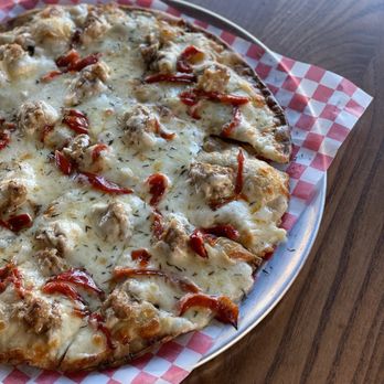 Zamboni's - Thin Crust, tavern cut.  Rosemary The Italian Blonde! - Bars Near Me - Saint Paul, Minnesota