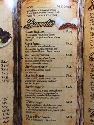 Menu photo 7 Lucy's Mexican Grill San Jose, CA Menu photo 7 Lucy's Mexican Grill San Jose, CA