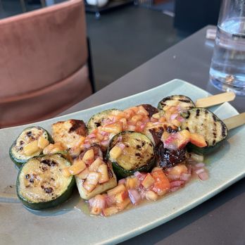 Moxie Steak House - Grilled zucchini with halloumi - Steakhouses Near Me - Alameda, California