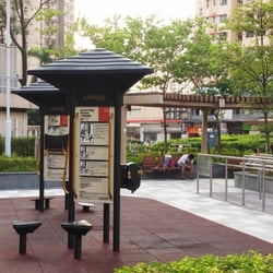 彩霞道休憩處 - 休憩處內有適合長者的一堆Life trail設施