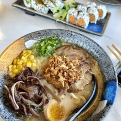 Fuji Ramen & Sushi - I ordered the Fuji pork ramen.