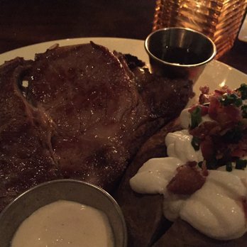 Orange Hill Restaurant & Events - 12oz prime rib with baked potato and roasted seasonal vegetables - Steakhouses Near Me - Orange, California