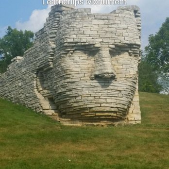 Scioto Park - Chief Leather Lips Monument. - Parks Near Me - Dublin, Ohio