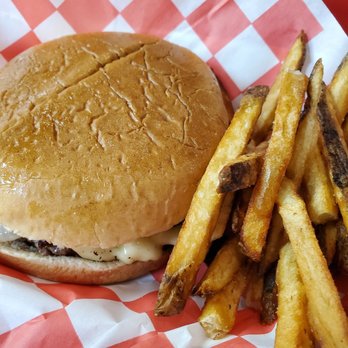 David's Burgers - Single Burger and Fries - Burgers Near Me - North Little Rock, Arkansas David's Burgers - Single Burger and Fries - Burgers Near Me - North Little Rock, Arkansas