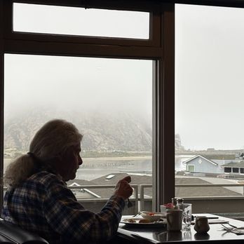 Dorn's Original Breakers Cafe - Very Faint View of the rock - Seafood Near Me - Morro Bay, California Dorn's Original Breakers Cafe - Very Faint View of the rock - Seafood Near Me - Morro Bay, California
