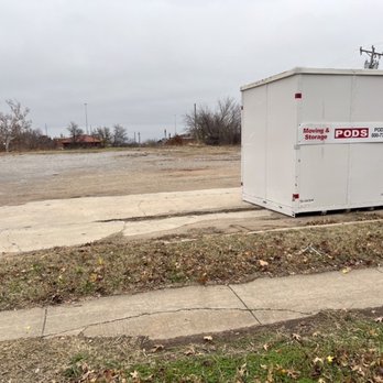 PODS Moving & Storage - The pod was put into empty land. - Self Storage Near Me - Compton, California PODS Moving & Storage - The pod was put into empty land. - Self Storage Near Me - Compton, California