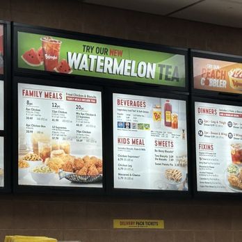 Bojangles - Inside menu board - Fast Food Near Me - Tucker, Georgia Bojangles - Inside menu board - Fast Food Near Me - Tucker, Georgia