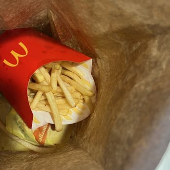 McDonald's - Half full cone. - Fast Food Near Me - West Covina, California