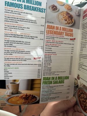 Menu photo 4 Juan In A Million Austin, TX Menu photo 4 Juan In A Million Austin, TX