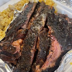 Kee's Loaded Kitchen - Ribs, corn, Mac and cheese