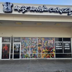 Most Wanted Comics - New Larger Location 
4102 S Staples Ste 4