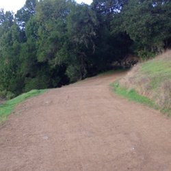 Fairfax Open Space Preserve - Newly graded fire road.