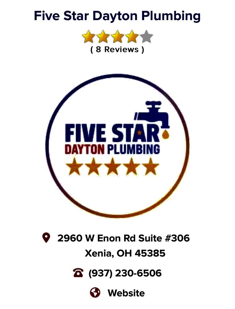 Slide of Five Star Dayton Plumbing