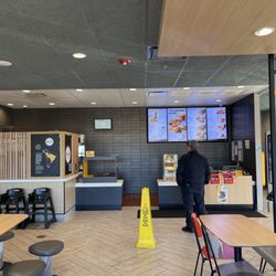 McDonald's - No one at the counter.
