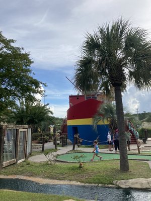 Professor Hacker's Dinosaur Adventure Golf by null