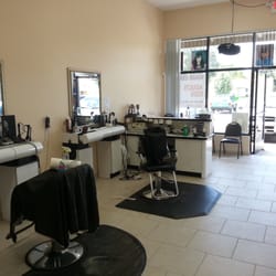 Nick's Hair Salon - Interior (facing out)
