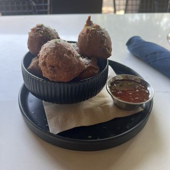 Plank Provisions - Beignet Style Hushpuppies - Seafood Near Me - Austin, Texas