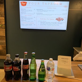 Pour Taproom - Beltline - Food menu from Nina & Rafi next door - Beer Gardens Near Me - Atlanta, Georgia