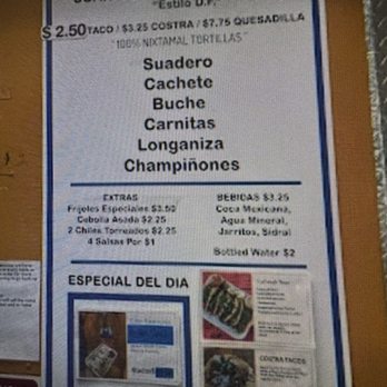 Cuantos Tacos - Menu - Mexican Near Me - Austin, Texas Cuantos Tacos - Menu - Mexican Near Me - Austin, Texas