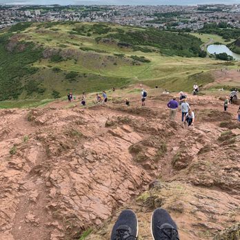 Arthur's Seat - Sitting on Arthur's Seat, wore my earthquake socks - Friday 19 July 2019. - Hiking Near Me - Edinburgh, EDH Arthur's Seat - Sitting on Arthur's Seat, wore my earthquake socks - Friday 19 July 2019. - Hiking Near Me - Edinburgh, EDH