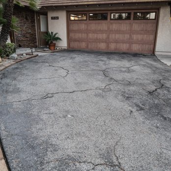 Pacific Pavers - The old asphalt driveway. - Landscaping Near Me