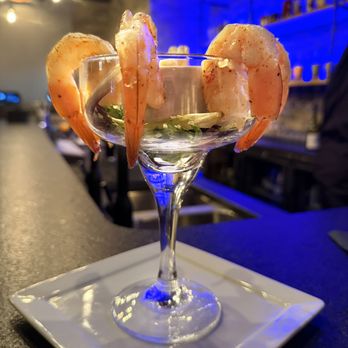 Char Steakhouse - Shrimp Cocktail, chilled jumbo shrimp served with our signature house-made cocktail sauce and a fresh lemon wedge. - Wine Bars Near Me - Fairfield, Iowa Char Steakhouse - Shrimp Cocktail, chilled jumbo shrimp served with our signature house-made cocktail sauce and a fresh lemon wedge. - Wine Bars Near Me - Fairfield, Iowa