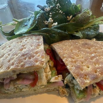 Urbane Cafe - Cilantro torta w/ side salad - Sandwiches Near Me - El Cajon, California Urbane Cafe - Cilantro torta w/ side salad - Sandwiches Near Me - El Cajon, California