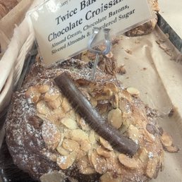 Twice Baked Chocolate Croissant