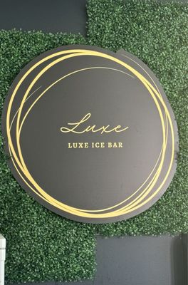 Luxe ice bar by null