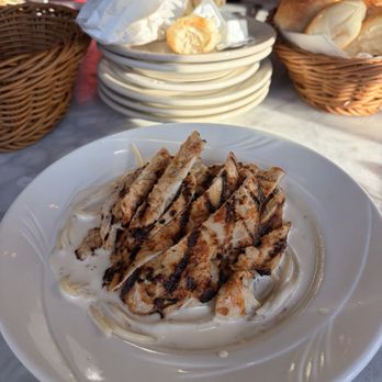 Giovanni's Italian Restaurant - Kids fettuccine Alfredo (good portion size) chicken is a bit too grilled for me but it was creamy - Italian Near Me - Lampasas, Texas Giovanni's Italian Restaurant - Kids fettuccine Alfredo (good portion size) chicken is a bit too grilled for me but it was creamy - Italian Near Me - Lampasas, Texas