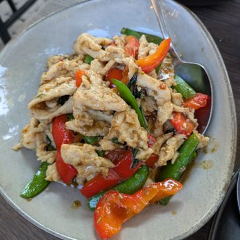 Burma Taste - Basil Lemongrass Chicken - Noodles Near Me - Sunnyvale, California