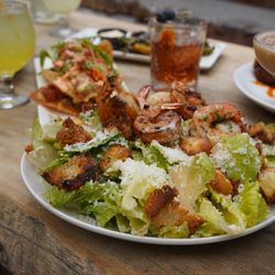 Caesar Salad w/ Shrimp