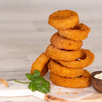 Sticky Wings - Perfectly crisp onion rings served with dipping sauce of your choice. - Chicken Wings Near Me - Seattle, Washington