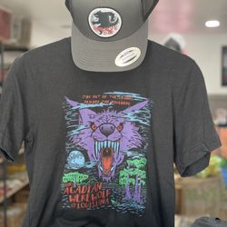 Runaway Cajun Trading Post - Rougarou T-Shirt and Trucker Cap
