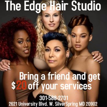The Edge Hair Studio - Hair and Makeup done @The Edge Hair Studio. Thanks you to all our models. - Hair Extensions Near Me - Silver Spring, Maryland