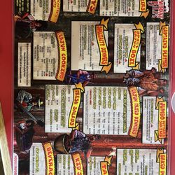 Steamboat Bill’s Icehouse - Menu (front)