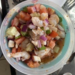 Shrimp ceviche Shrimp ceviche