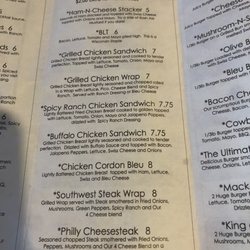 4 Corners  - Menu
